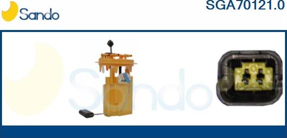 Sando SGA70121.0 - Modul alimentare combustibil aaoparts.ro
