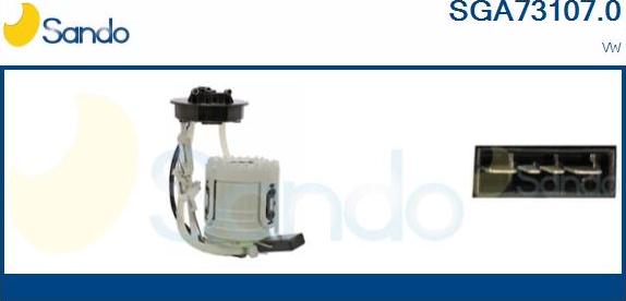 Sando SGA73107.0 - Modul alimentare combustibil aaoparts.ro