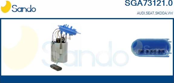 Sando SGA73121.0 - Modul alimentare combustibil aaoparts.ro