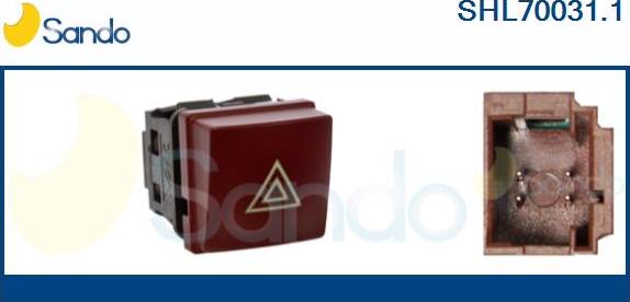 Sando SHL70031.1 - Comutator ,lumini de avarie aaoparts.ro