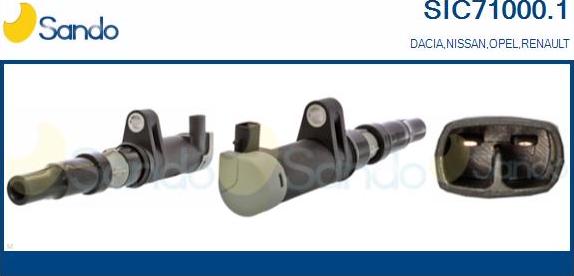 Sando SIC71000.1 - Bobina de inductie aaoparts.ro