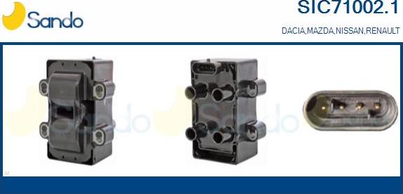 Sando SIC71002.1 - Bobina de inductie aaoparts.ro