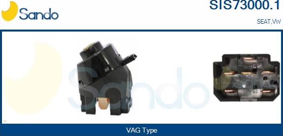 Sando SIS73000.1 - Comutator pornire aaoparts.ro