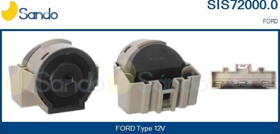 Sando SIS72000.0 - Comutator pornire aaoparts.ro
