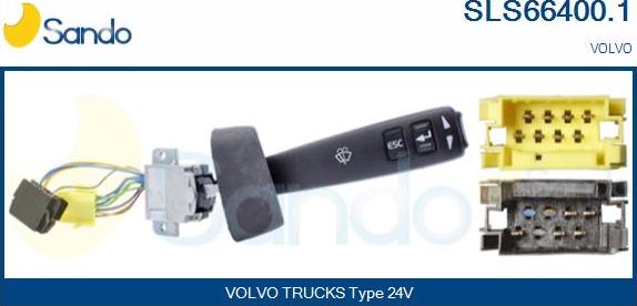 Sando SLS66400.1 - Comutator coloana directie aaoparts.ro