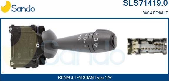 Sando SLS71419.0 - Comutator coloana directie aaoparts.ro