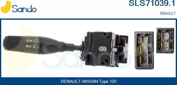 Sando SLS71039.1 - Comutator coloana directie aaoparts.ro