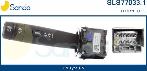 Sando SLS77033.1 - Comutator coloana directie aaoparts.ro