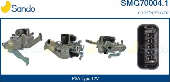 Sando SMG70004.1 - Modul-EGR aaoparts.ro