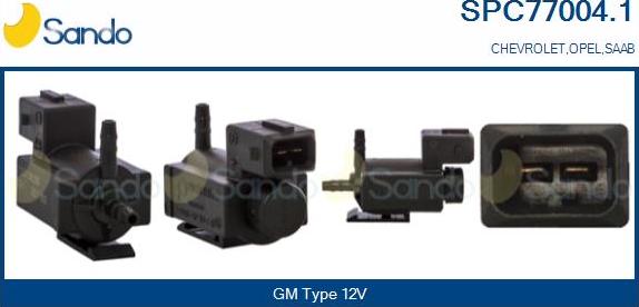 Sando SPC77004.1 - Convertor presiune, esapament aaoparts.ro