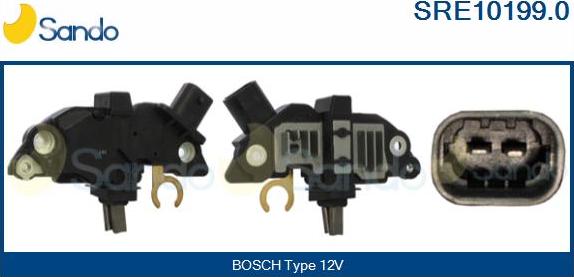 Sando SRE10199.0 - Regulator, alternator aaoparts.ro