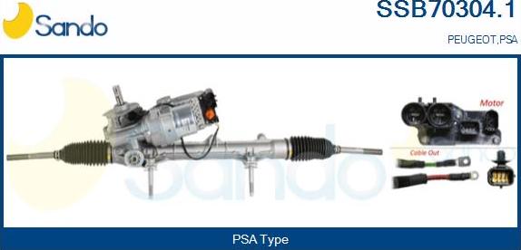 Sando SSB70304.1 - Caseta directie aaoparts.ro