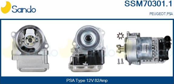 Sando SSM70301.1 - Motor electric, caseta directie aaoparts.ro