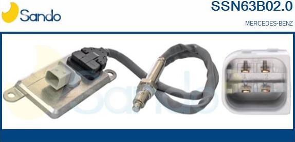 Sando SSN63B02.0 - Senzor NOx, injectie aditiv aaoparts.ro