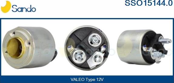 Sando SSO15144.0 - Solenoid, electromotor aaoparts.ro