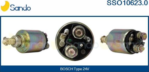 Sando SSO10623.0 - Solenoid, electromotor aaoparts.ro
