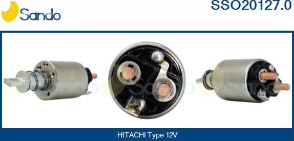 Sando SSO20127.0 - Solenoid, electromotor aaoparts.ro