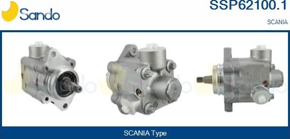 Sando SSP62100.1 - Pompa hidraulica, sistem de directie aaoparts.ro