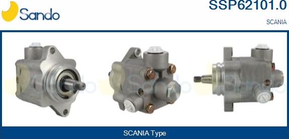 Sando SSP62101.0 - Pompa hidraulica, sistem de directie aaoparts.ro