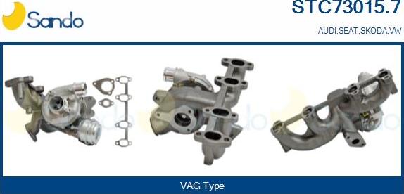 Sando STC73015.7 - Compresor,sistem de supraalimentare aaoparts.ro
