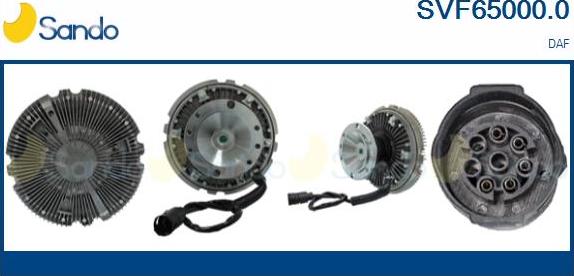 Sando SVF65000.0 - Cupla, ventilator radiator aaoparts.ro