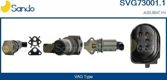 Sando SVG73001.1 - Supapa EGR aaoparts.ro