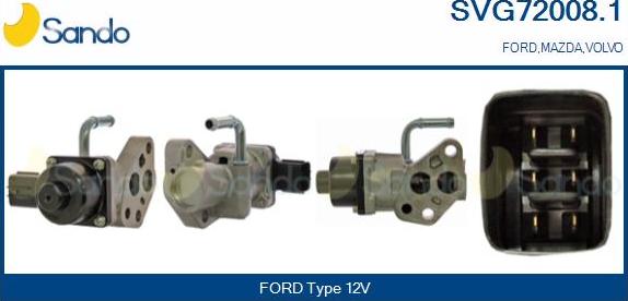 Sando SVG72008.1 - Supapa EGR aaoparts.ro