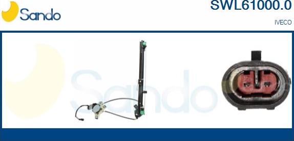 Sando SWL61000.0 - Mecanism actionare geam aaoparts.ro