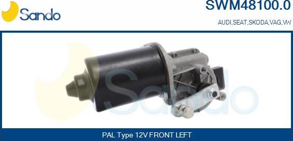 Sando SWM48100.0 - Motor stergator aaoparts.ro