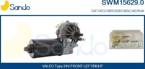 Sando SWM15629.0 - Motor stergator aaoparts.ro