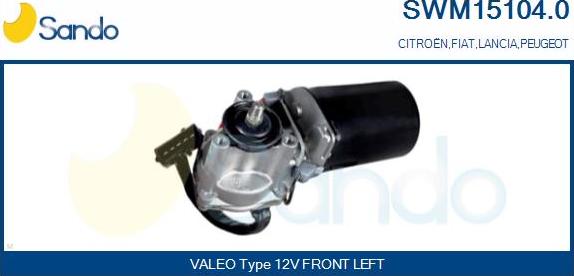 Sando SWM15104.0 - Motor stergator aaoparts.ro