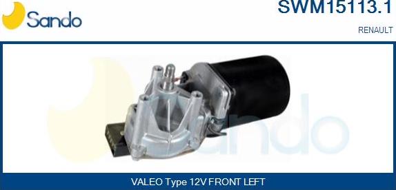 Sando SWM15113.1 - Motor stergator aaoparts.ro