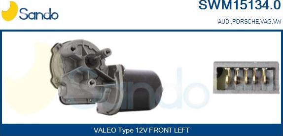 Sando SWM15134.0 - Motor stergator aaoparts.ro