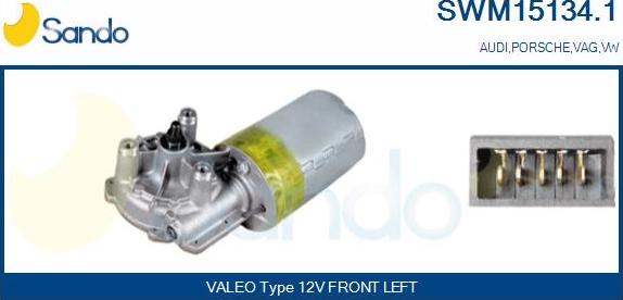 Sando SWM15134.1 - Motor stergator aaoparts.ro