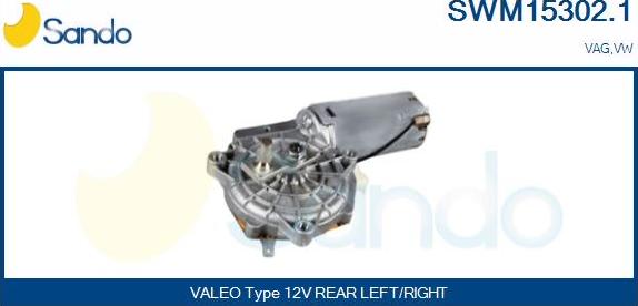 Sando SWM15302.1 - Motor stergator aaoparts.ro