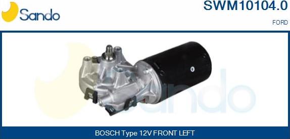 Sando SWM10104.0 - Motor stergator aaoparts.ro