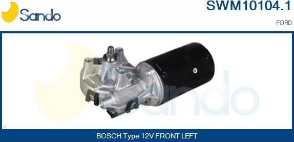 Sando SWM10104.1 - Motor stergator aaoparts.ro