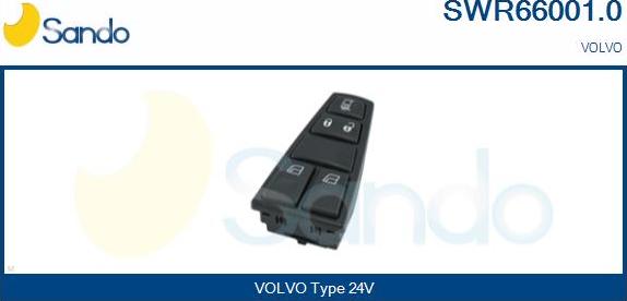 Sando SWR66001.0 - Comutator,macara geam aaoparts.ro