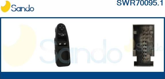 Sando SWR70095.1 - Comutator,macara geam aaoparts.ro