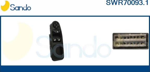 Sando SWR70093.1 - Comutator,macara geam aaoparts.ro