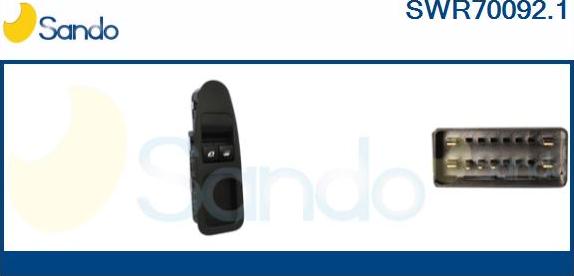 Sando SWR70092.1 - Comutator,macara geam aaoparts.ro