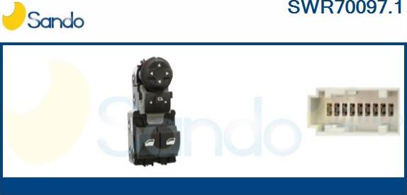 Sando SWR70097.1 - Comutator,macara geam aaoparts.ro