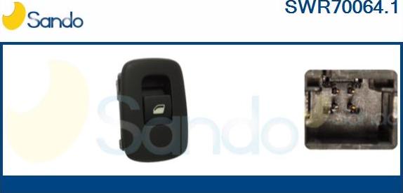 Sando SWR70064.1 - Comutator,macara geam aaoparts.ro