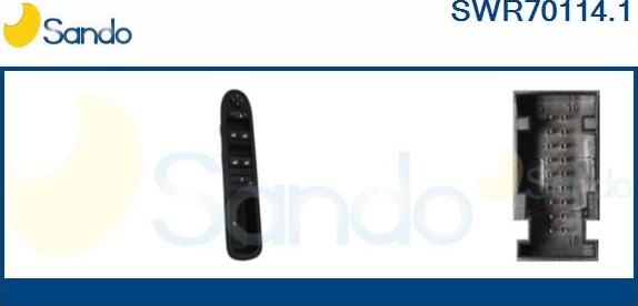 Sando SWR70114.1 - Comutator,macara geam aaoparts.ro