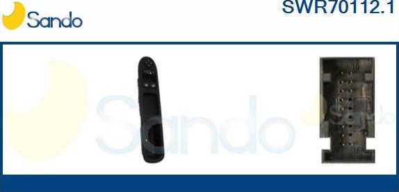 Sando SWR70112.1 - Comutator,macara geam aaoparts.ro