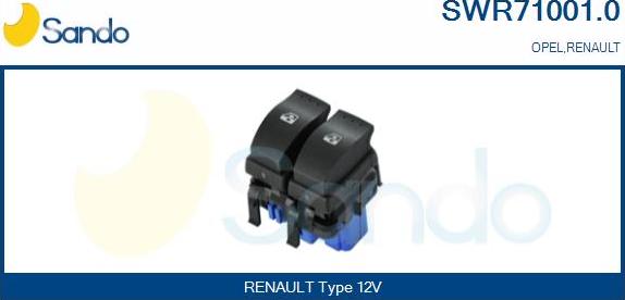 Sando SWR71001.0 - Comutator,macara geam aaoparts.ro