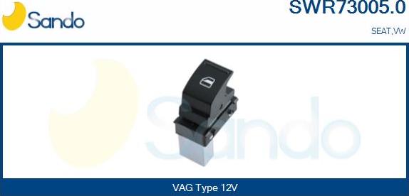 Sando SWR73005.0 - Comutator,macara geam aaoparts.ro