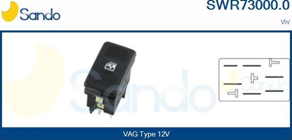 Sando SWR73000.0 - Comutator,macara geam aaoparts.ro
