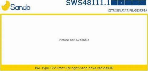 Sando SWS48111.1 - Sistem stergator parbriz aaoparts.ro