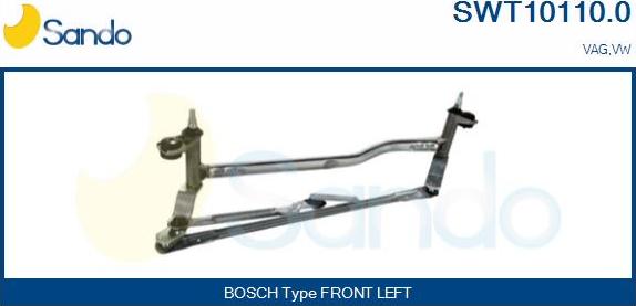 Sando SWT10110.0 - Legaturi stergator parbriz aaoparts.ro